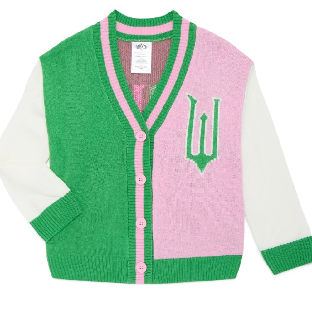 BRAND NEW Wicked Toddler Girls Button Down Cardigan with Long Sleeves, Sizes 3T